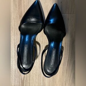 French Connection Kitten Slingback heels